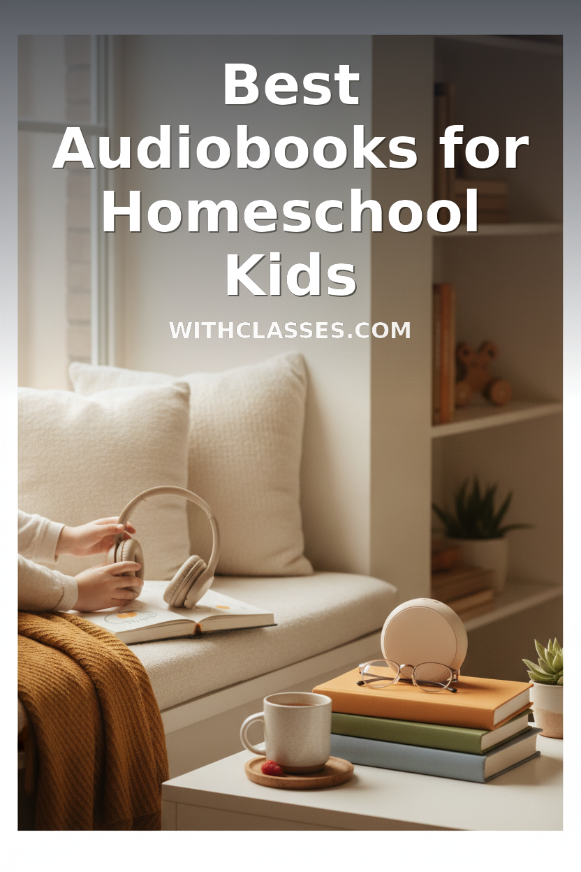 best audiobooks for homeschool kids