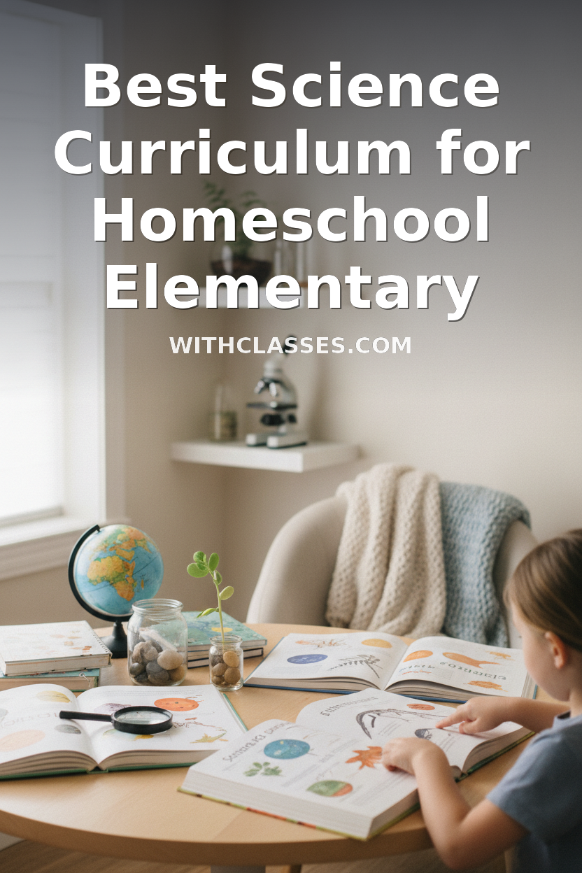best science curriculum for homeschool elementary