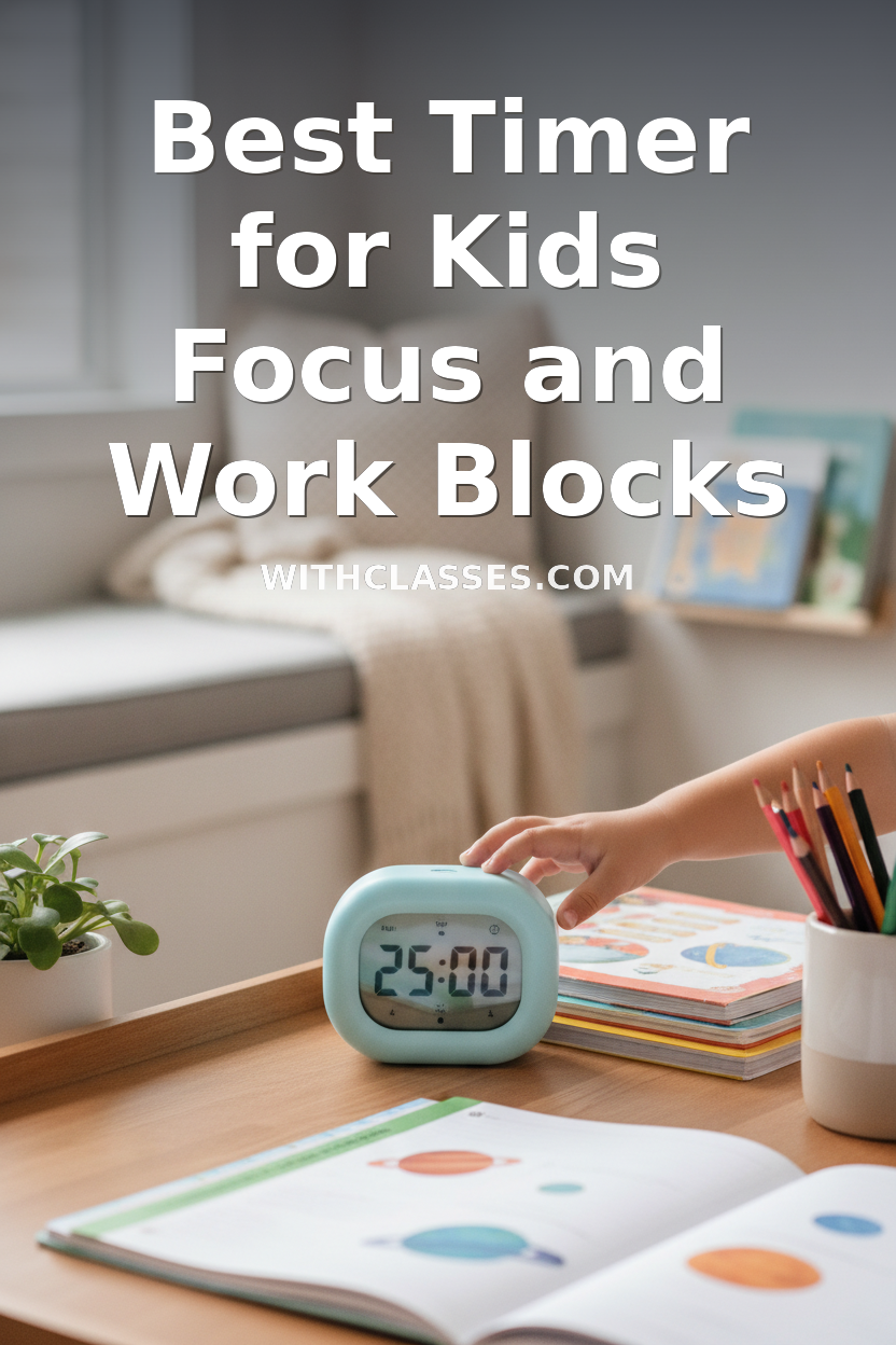 best timer for kids focus and work blocks